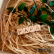 Llavero madera Scrabble Papá grabado