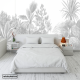 Vinilo pared selva vintage