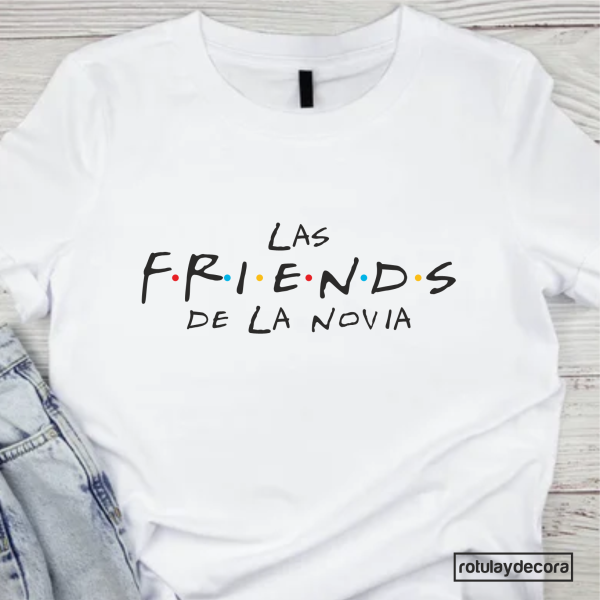 Camiseta Friends de la novia
