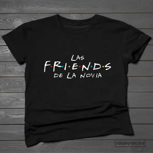 Camiseta despedida soltera FRIENDS