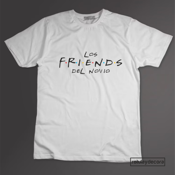 Camiseta sales friends blanca